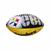Bola de Futebol Americano Wilson NFL Team Logo Jr Steelers Amarelo