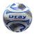 Bola De Futebol Society Jogo Oficial Dray 2371 Branco com azul