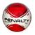 Bola de Futebol Society Penalty Profissional S11 R2 XXIV Ultra Fusion Branco, Vermelho, Preto