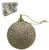 Bola De Natal Luxo Bronze Glitter N.6 Caixa Com 6 Pecas - NATALKASA BRONZE