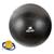 Bola de Pilates 45cm Muvin  Com Bomba  Antiestouro  Suporta até 300kg  Ginástica  Yoga Fitness Preto