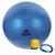 Bola De Pilates Muvin 45cm Até 300kg com Bomba Resistente até  300kg Azul