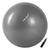 Bola de Pilates Suiça Gym Ball com Bomba de Ar - 65cm 09093 Cinza
