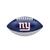 Bola Futebol Americano NFL Mini Peewee Team  New York Giants Wilson Marinho