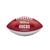 Bola Futebol Americano NFL Mini Peewee Team  San Francisco 49ERS Wilson Vermelho
