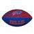 Bola Futebol Americano Wilson NFL Buffalo Bills Tailgate Jr Vermelho, Azul