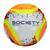 Bola Futebol Society Infinity VII Penalty Branco, Laranja, Azul