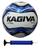 Bola Futsal Kagiva Slick Amarela + 1 Bomba de Ar Branco e azul
