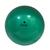 Bola Glitter 300g 16cm Ginástica Rítmica Dicat Sports Verde metalizado