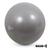 Bola Gym Ball 65cm Cinza com Bomba Exercícios Fisioterapia Vollo Cinza