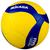 Bola mikasa voleibol v360w padrao fivb ref mk000121 Amarelo, Azul