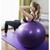 Bola Para Fazer Pilates Toning Ball Yoga Overball Treino Ginástica Academia Exercício Fisioterapia Azul 55cm