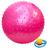 Bola Pilates Yoga Massagem 65 Cm Cravos C/ Bomba Ginástica Rosa