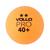 Bola ping pong vollo pro 40 c/ 6 Laranja