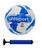 Bola Society Uhlsport Force 2.0 + Bomba de Ar Azul