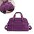 Bolsa Academia Esportes Treino Fitness Mala Viagem Lazer Pratica Porta Tênis Roxo