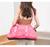 Bolsa Academia Fitness Exercicios Esporte Resistente A Prova D'Agua Linda Elegante Espaçosa Rosa escuro