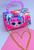 Bolsa Bolsinha Infantil Mini Bag Pérola Alça Corrente Princesas Disney Barbie Frozen Sofia Minnie Lol Moda Blogueirinha Lol