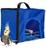 Bolsa Caixa De Transporte para Aves Calopsita Periquito Pássaros Azul