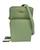 Bolsa Carteira Feminina Crossbody Porta Celular 3 zíper  Verde Claro