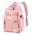 Bolsa De Costas Mochila Feminina Viagem Escola Passeio Top Rosa