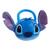 Bolsa De Mão Pelúcia Alça  Pequena Infantil Stitch Disney  Azul