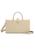 Bolsa de Ombro Alça Transversal Mini Bag Reforçada Feminina Bege