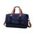 Bolsa de viagem de grande capacidade masculina feminina separação seca molhada esportes fitness Azul escuro