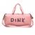 Bolsa Feminina Alta Qualidade Resistente Semi Impermeável Preta Rosa Azul Espaçosa Compartimento P/ Sapatos Separados Rosa