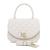 Bolsa Feminina Bag Pequena transversal Bordada Com Alça de Mão Branco