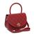 Bolsa Feminina Bag Pequena transversal Bordada Com Alça de Mão Vermelho