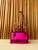 Bolsa Feminina Bag Pequeno Alça Transversal e Mão Pink