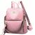 Bolsa Feminina C/ Alça Extra Regulável Vira Mochila Excelente Qualidade Grande Espaçosa Sistema de Fechamento Antifurto Rosa