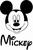 Bolsa Feminina Casual Alça Transversal Mickey Mouse Luxcel Preto