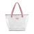 Bolsa Feminina Charmosa Glow Transparente Impermeável Praia Piscina Jacki Design Rosa