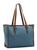 Bolsa Feminina Chenson Sacola Tote Média Microfibra Original Azul