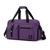 Bolsa Feminina Esportiva Semi Impermeavel Espaçosa Academia Treino Trabalho Passeios Leve Prática Tecido Linha Premium Roxo