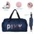 Bolsa Feminina Mala Pink Academia Fitness Transversal Casual Azul