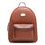 Bolsa feminina mochila viagem escola com bolso de costas RC MOCHILA CARAMELO