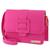 Bolsa Feminina Pequena de Lado e Transversal Lançamento Selfie Store com Detalhe em Fivela Pink