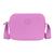 Bolsa Feminina Quadrada Transversal Moleca 50007 Rosa escuro