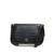 Bolsa Feminina Rafitthy Transversal Pequena Croco Preto Preto