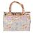 Bolsa Feminina Sacola Praia Transparente Candy Ruby's Branco