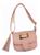 Bolsa Feminina Transversal Crossbody Passeio Pequena Couro Branco