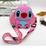 Bolsa Infantil Menina Silicone com  Alça Ajustável Mini Bolsinha Lilo Stitch Angel com Zíper Carteira Porta Moedas Treco Lilo rosa