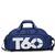 Bolsa Mala Mochila T60 viagem academia escola esporte trabalho ipermeavel compartimento tênis  Azul