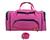 Bolsa mala sacola bagagem mao viagem passeio media Rosa pink