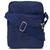 Bolsa Masculina Feminina Lateral Alça Regulavel Bag Celular Azul escuro