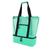 Bolsa Mesh Compartimento Térmico para Praia Piscina Campo Piquenique 2 Verde