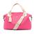 Bolsa Milão de Mão com Alça Transversal Feminina Casual Pink